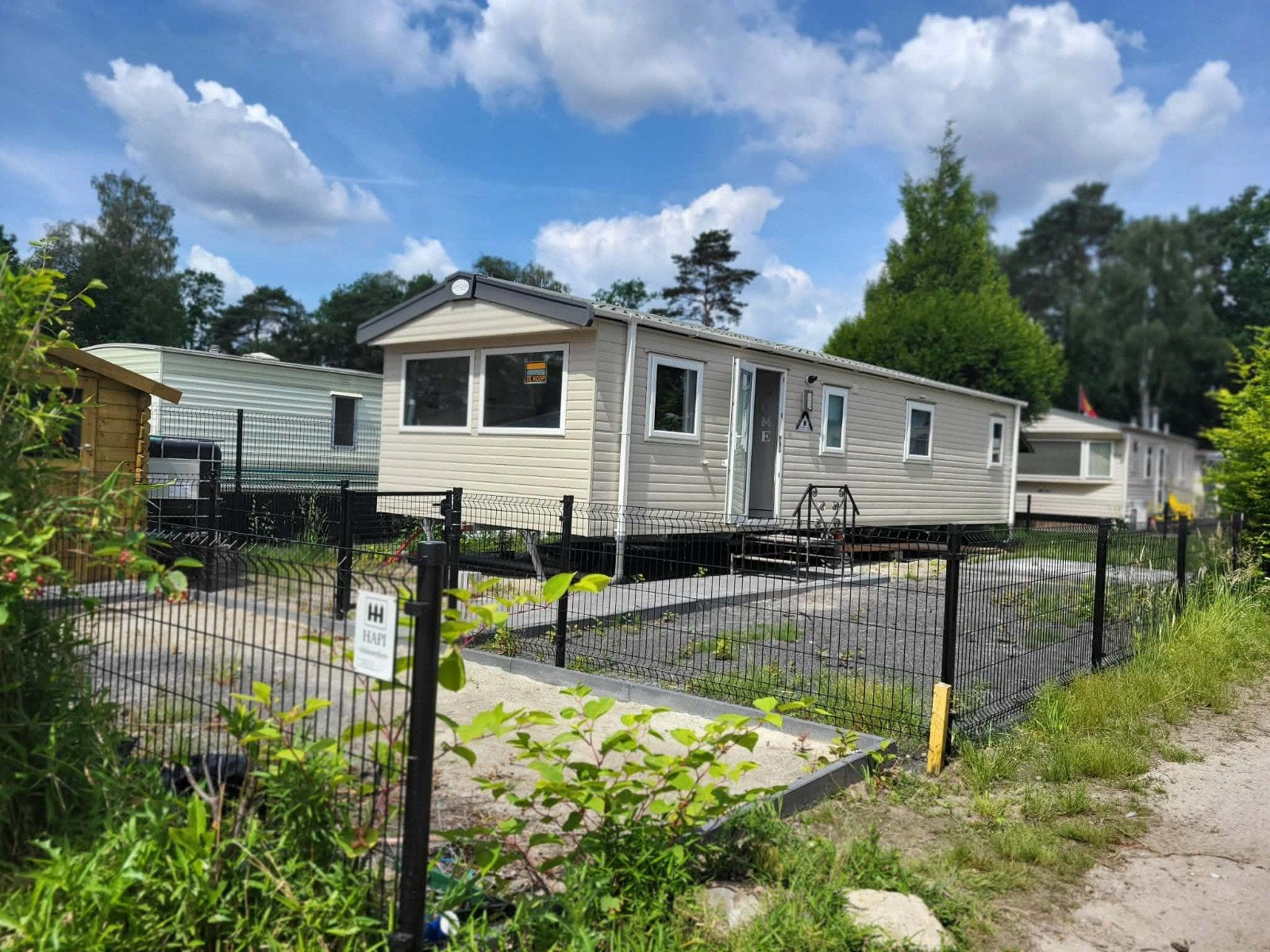 Stacaravan te koop chalet met CV bj2017, Caravans en Kamperen