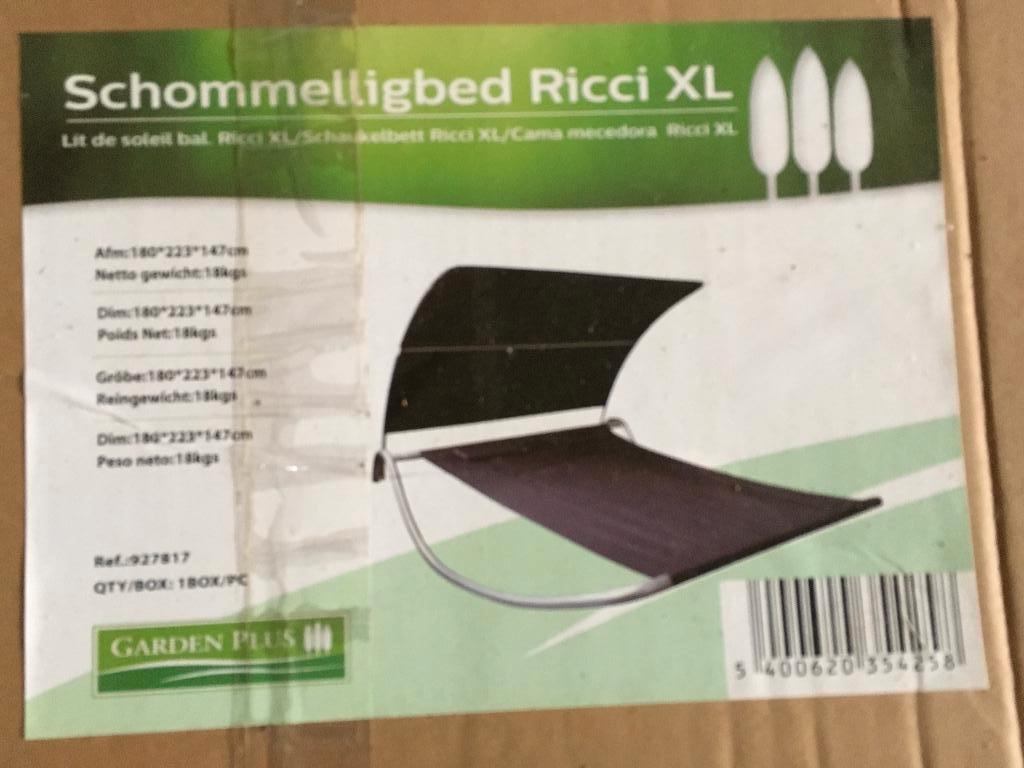 Schommelligbed, Tuin en Terras, Ligbedden, Ophalen, Zo goed als nieuw, Aluminium