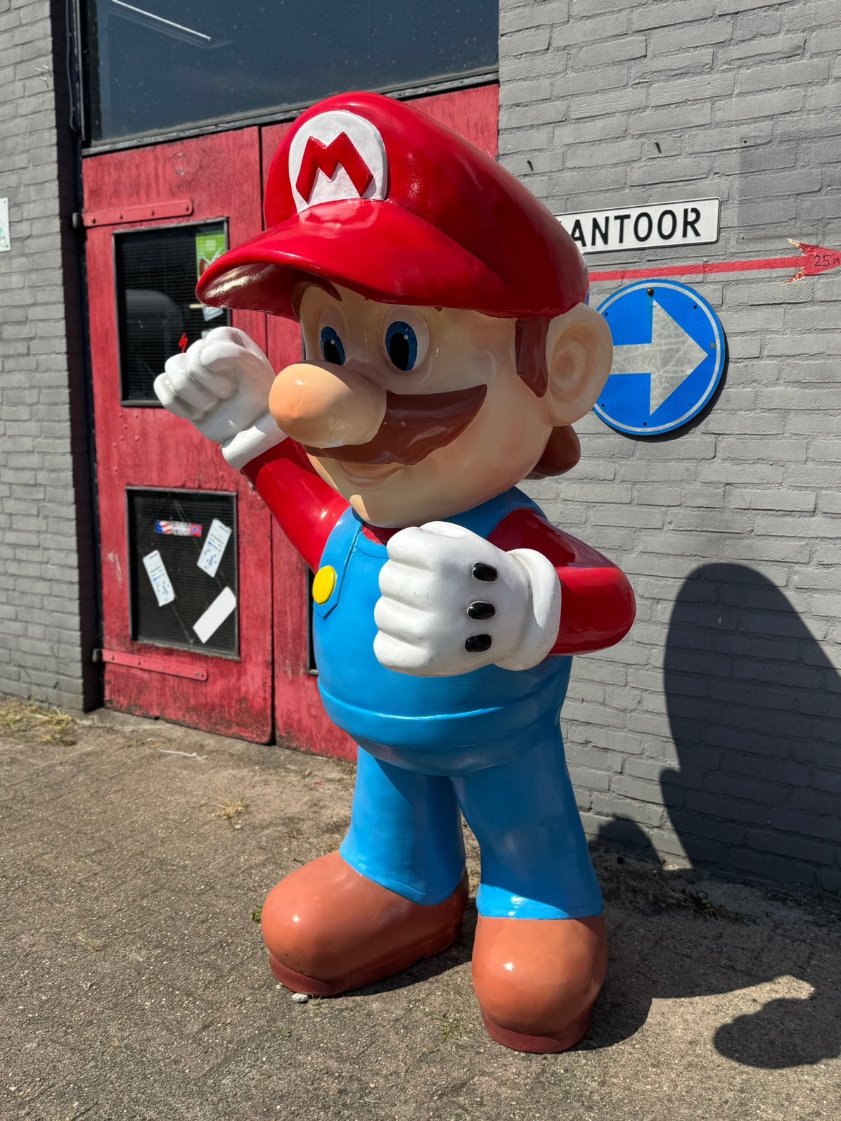 Grande statue de Mario Bross taille XXL, Enlèvement, Utilisé, Fantasy