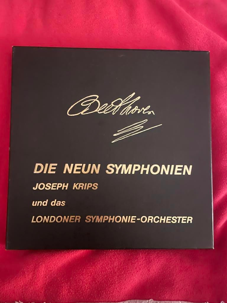Beethoven – Die neun Symphonien (Joseph Krips)– Complete box, CD & DVD, Vinyles | Classique, Utilisé, Enlèvement