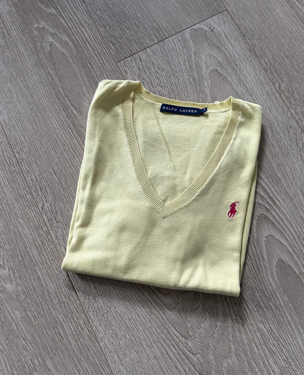 Ralph Lauren dames kleine L, Enlèvement ou Envoi, Porté, Taille 38/40 (M), Jaune