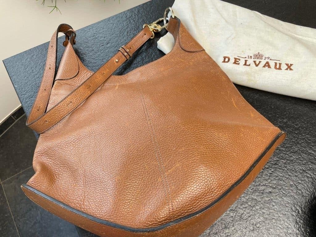 Handtas Delvaux, Verzenden, Gebruikt, Overige kleuren, Handtas
