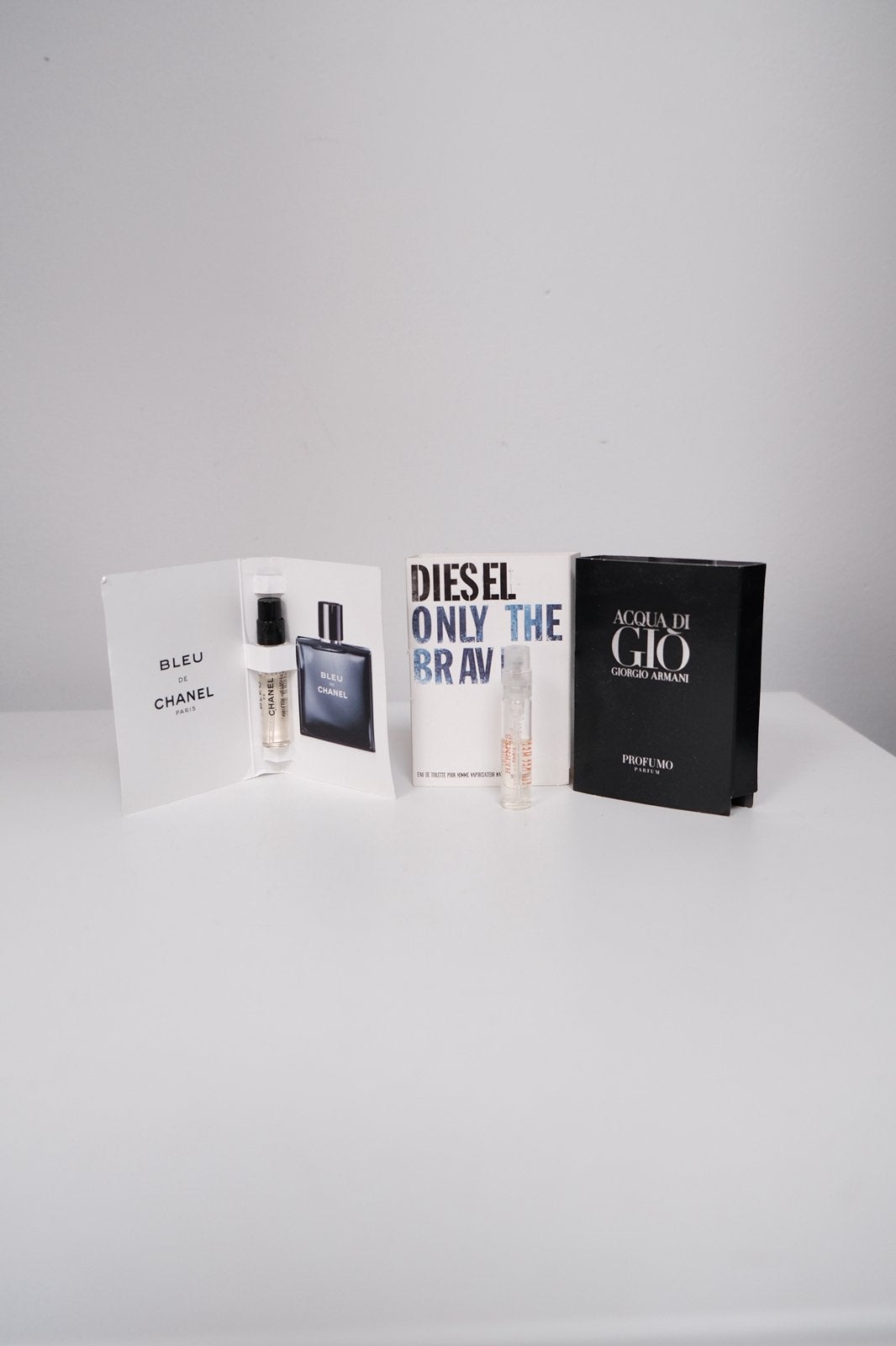 Parfums:  Chanel, Hermès, Diesel et Giorgio Armani, Enlèvement ou Envoi, Comme neuf