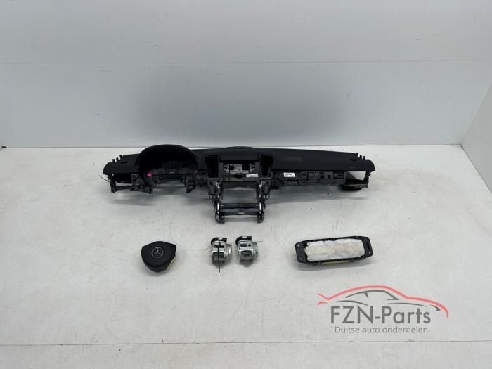 Mercedes-Benz GLE W166 Airbagset Airbag Set Leer Dashboard, Ophalen of Verzenden, Gebruikt