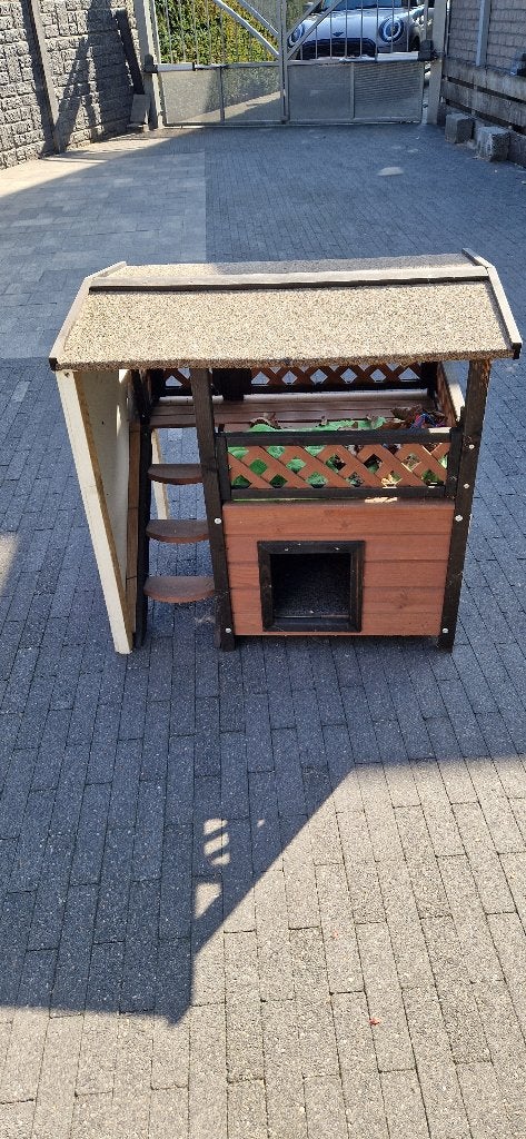Kattenhuisje, Dieren en Toebehoren, Ophalen, Gebruikt