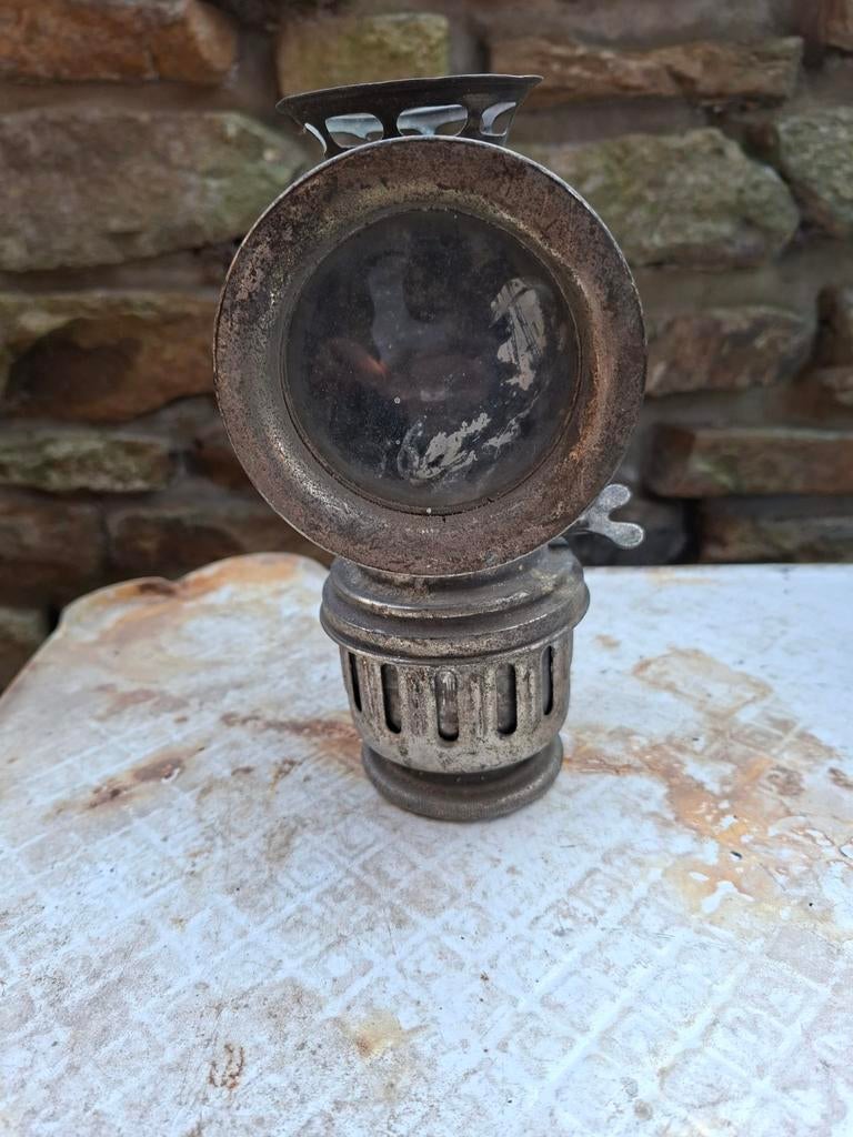 Lampe ancienne au carbure, Antiquités & Art