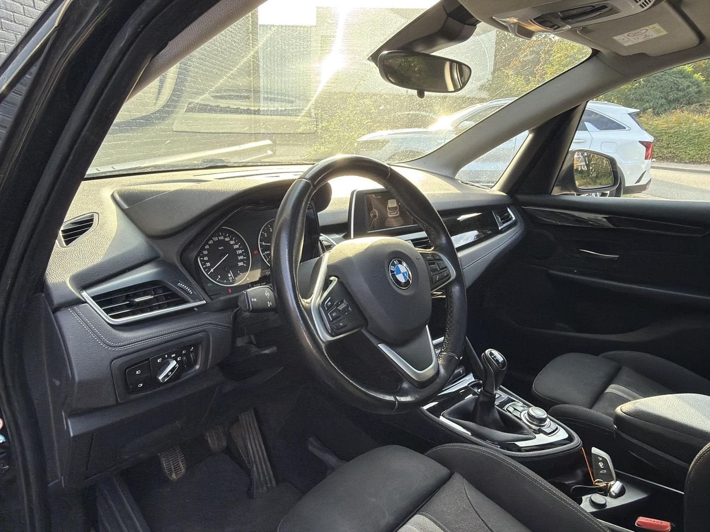 BMW 218 Active Tourer 2-serie 218i Sport | Pano | Cruise | C, Auto's, Monovolume, Panoramadak, Zwart, Bedrijf