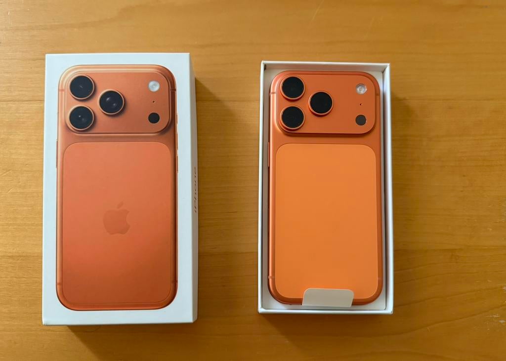 Iphone 17 pro 256gb orange, Télécoms, Téléphonie mobile | Housses, Coques & Façades | Apple iPhone, Neuf, IPhone 17, Enlèvement