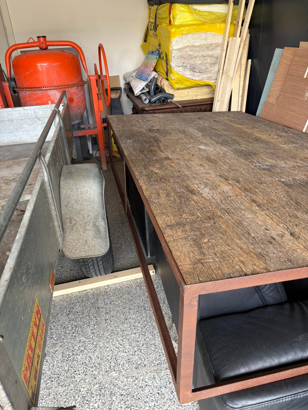 Salon/design tafel., Huis en Inrichting, Ophalen, Gebruikt, 100 tot 150 cm, 200 cm of meer