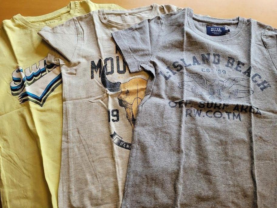 lot t shirts 140, Ophalen of Verzenden, Zo goed als nieuw, Shirt of Longsleeve, Jongen