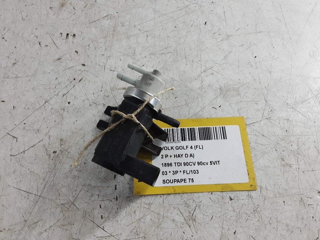 VACUUM VALVE Volkswagen Golf IV (1J1) (1J0906627A), Volkswagen, Volkswagen AG, Utilisé, Kundenbetreuung@volkswagen.de