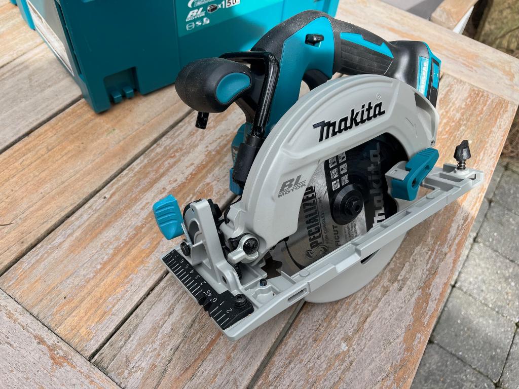 accu cirkelzaag/links zaagblad Makita (ZONDER ACCU) nieuw!, Ophalen, Cirkelzaag, Nieuw, 30 tot 70 mm