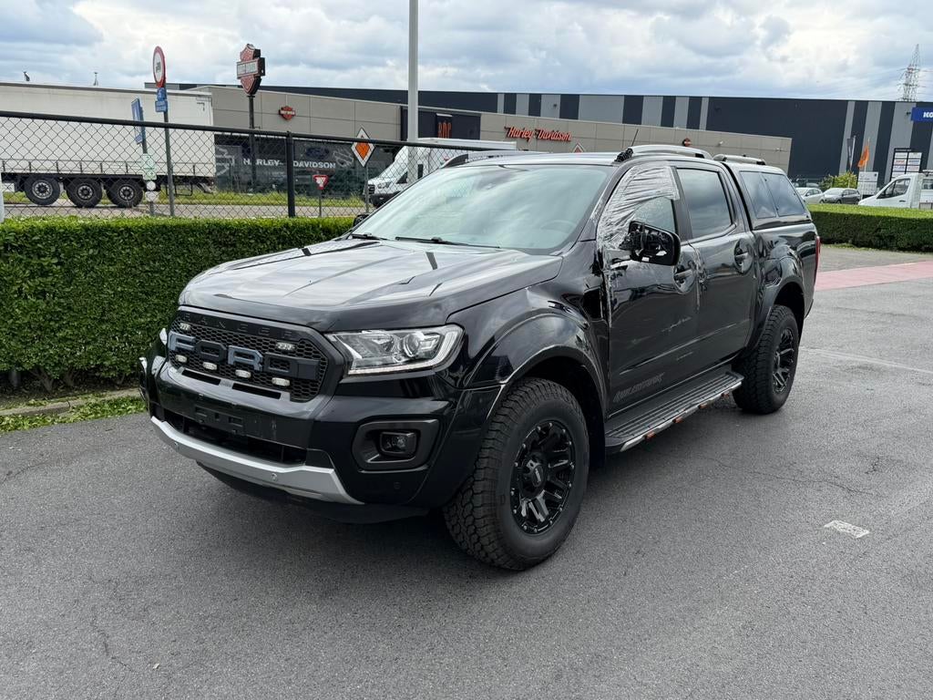 Ford ranger 3.2TDCI wildtrack Facelift 2020 90.000km, Zwart, Diesel, 3200 cc, Ford