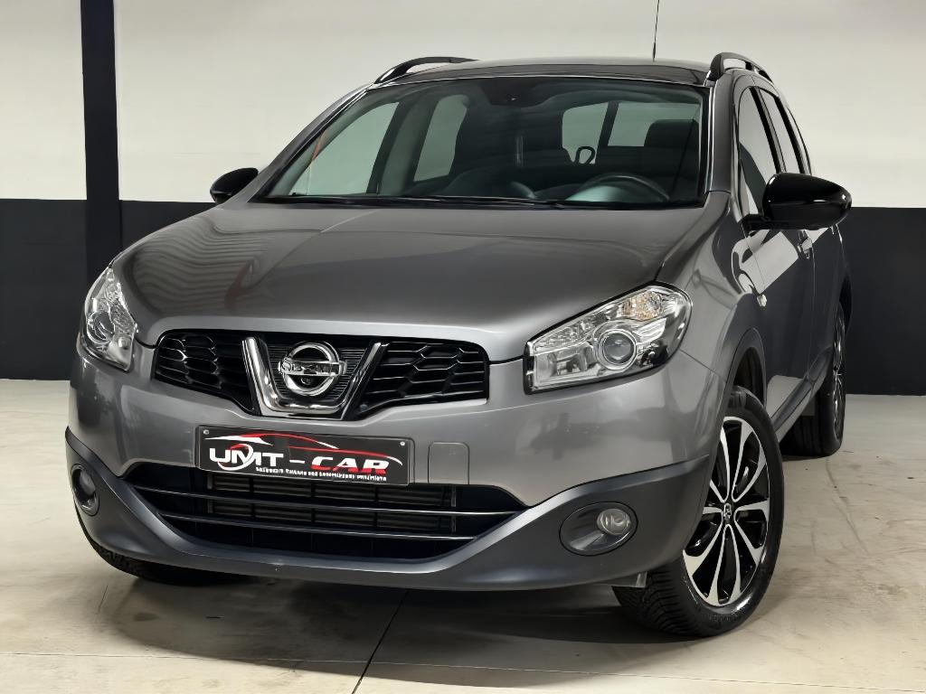 NISSAN QASHQAI+2 /1.6dCi / 7 PLAATSEN/060.000KM./NIEUWSTAAT✅, Auto's, Nissan, Voorwielaandrijving, Euro 5, Stof, Zwart