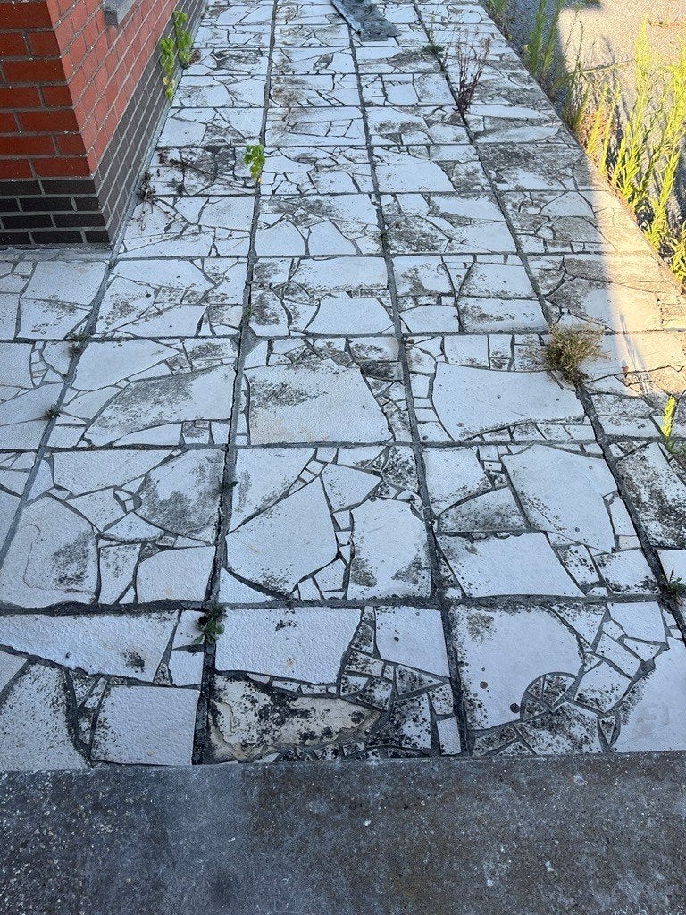 terrastegels, Doe-het-zelf en Bouw, Tegels, Ophalen, Gebruikt, Overige materialen, Overige typen