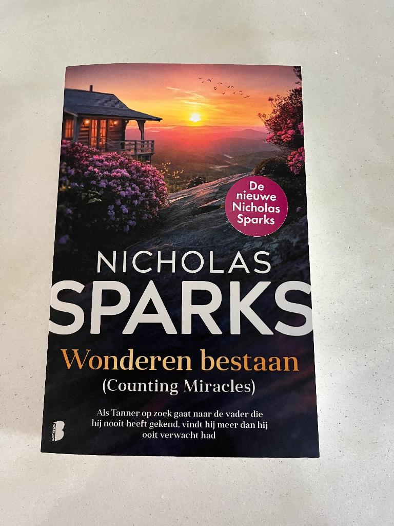 Roman Nicholas Sparks, Boeken, Romans, Ophalen, Nieuw, Nicholas Sparks, Amerika