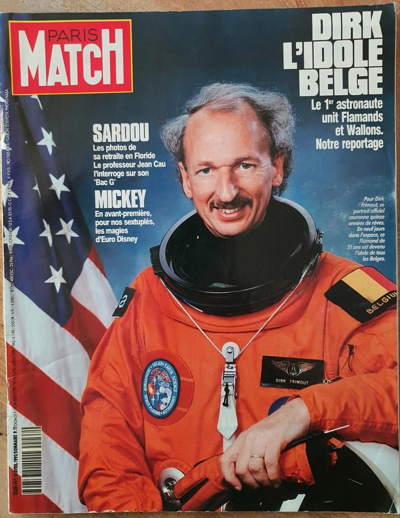 Paris Match N 2238 du 16/04/1992 (Edition Belge), Collections, Enlèvement ou Envoi