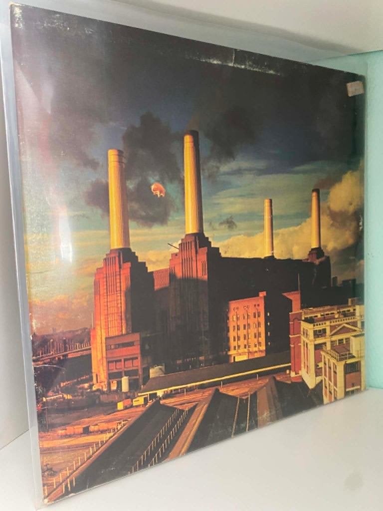 Pink Floyd – Animals - UK 1977, LP, Rock progressif, Utilisé, Avec pochette intérieure