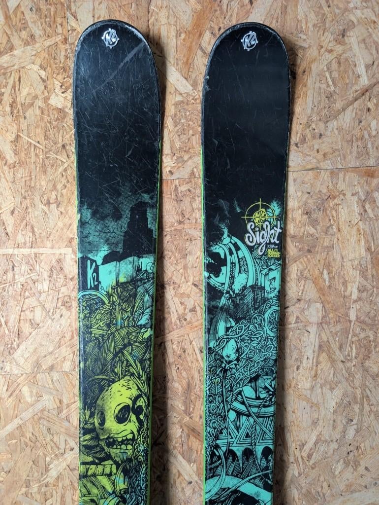 K2 all mountain skies 179cm, 160 tot 180 cm, Gebruikt, Ophalen, Overige merken