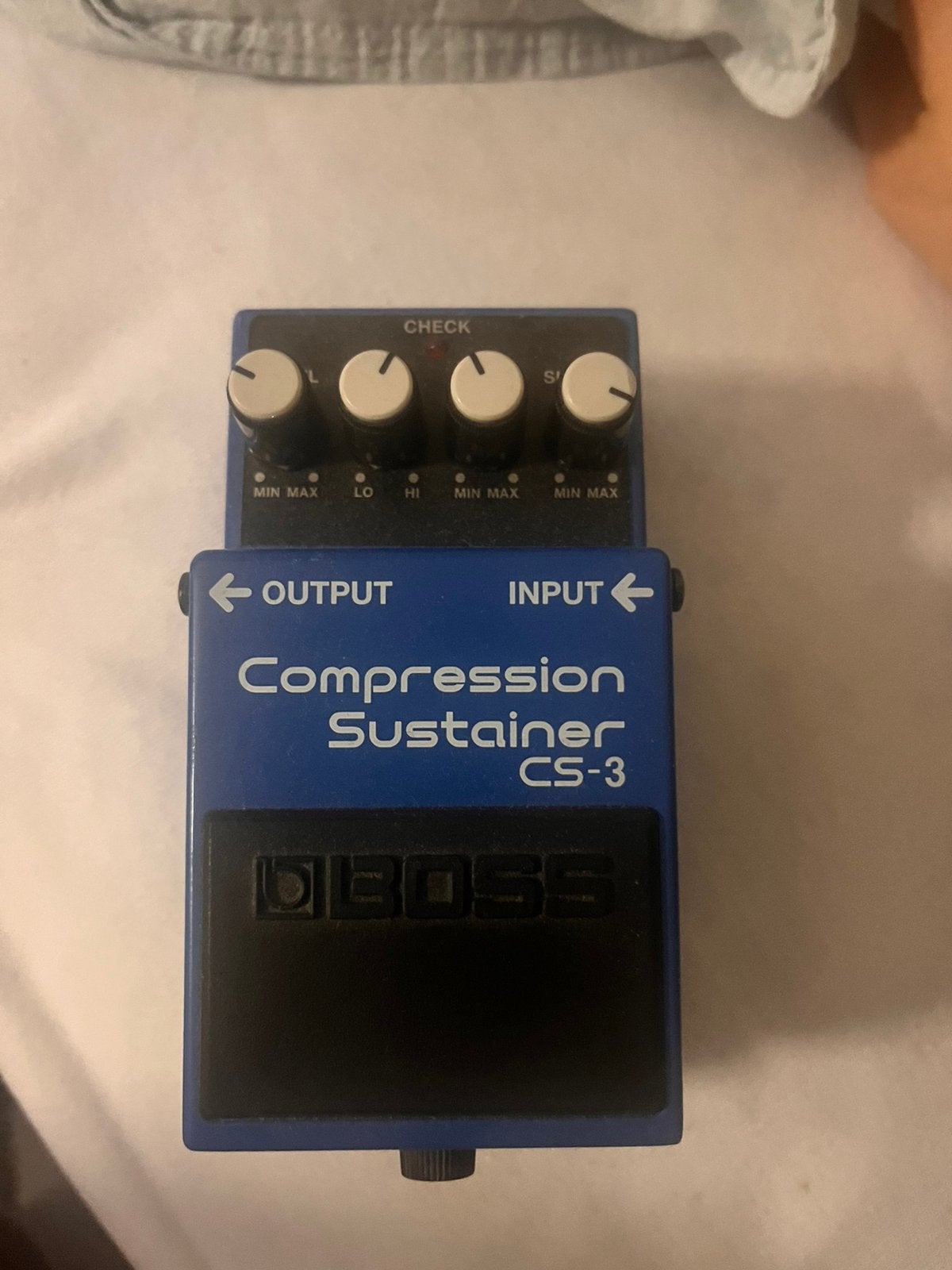 BOSS CS-3 Compression Sustainer, Enlèvement, Comme neuf, Compresseur