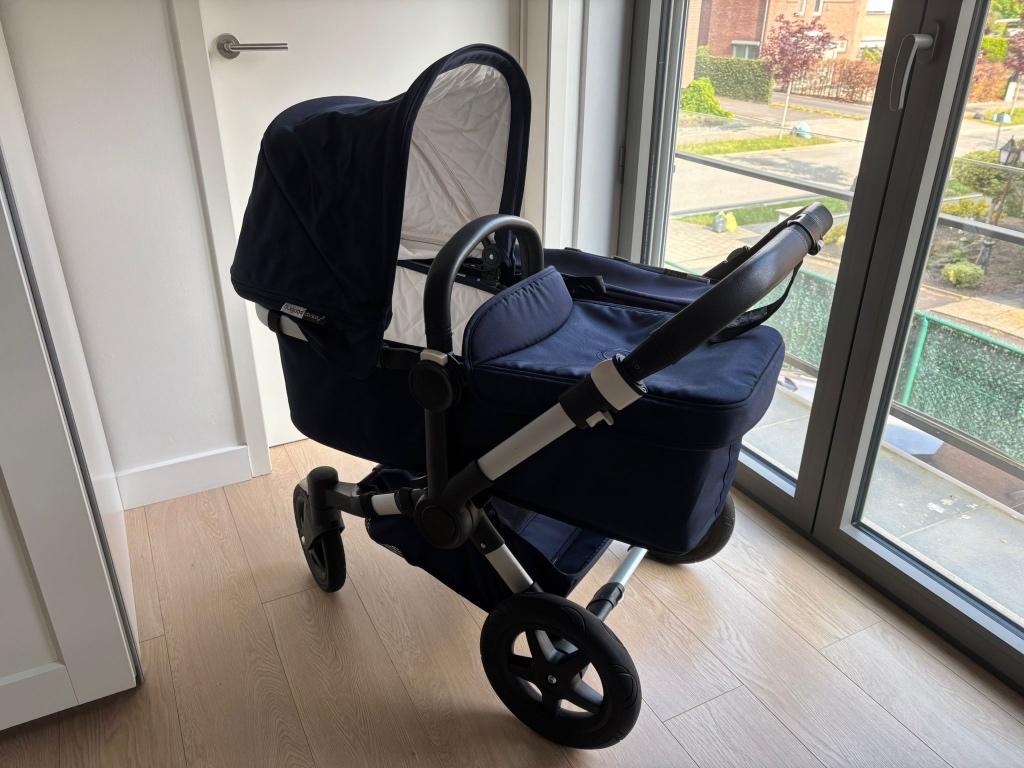 Bugaboo Donkey Classic Mono (incl. Maxi Cosi), Gebruikt, Bugaboo, Verstelbare duwstang, Ophalen