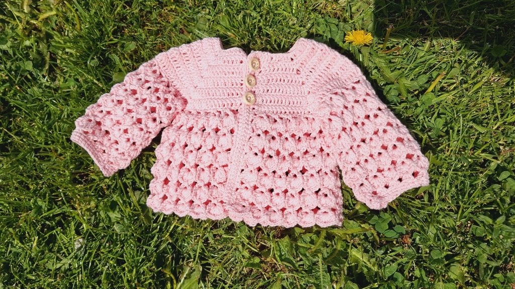 handmade baby jas new, Kinderen en Baby's, Babykleding | Maat 56, Meisje, Handgemaakt, Nieuw, Ophalen of Verzenden