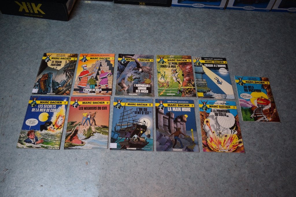 collection 11 BD marc d'acier bande dessinées, Livres, Enlèvement ou Envoi, Utilisé