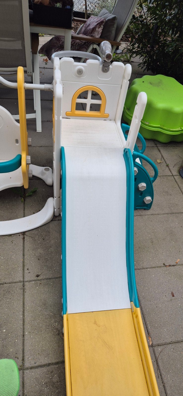 leuke glijbaan, Enlèvement, Utilisé, Autres types