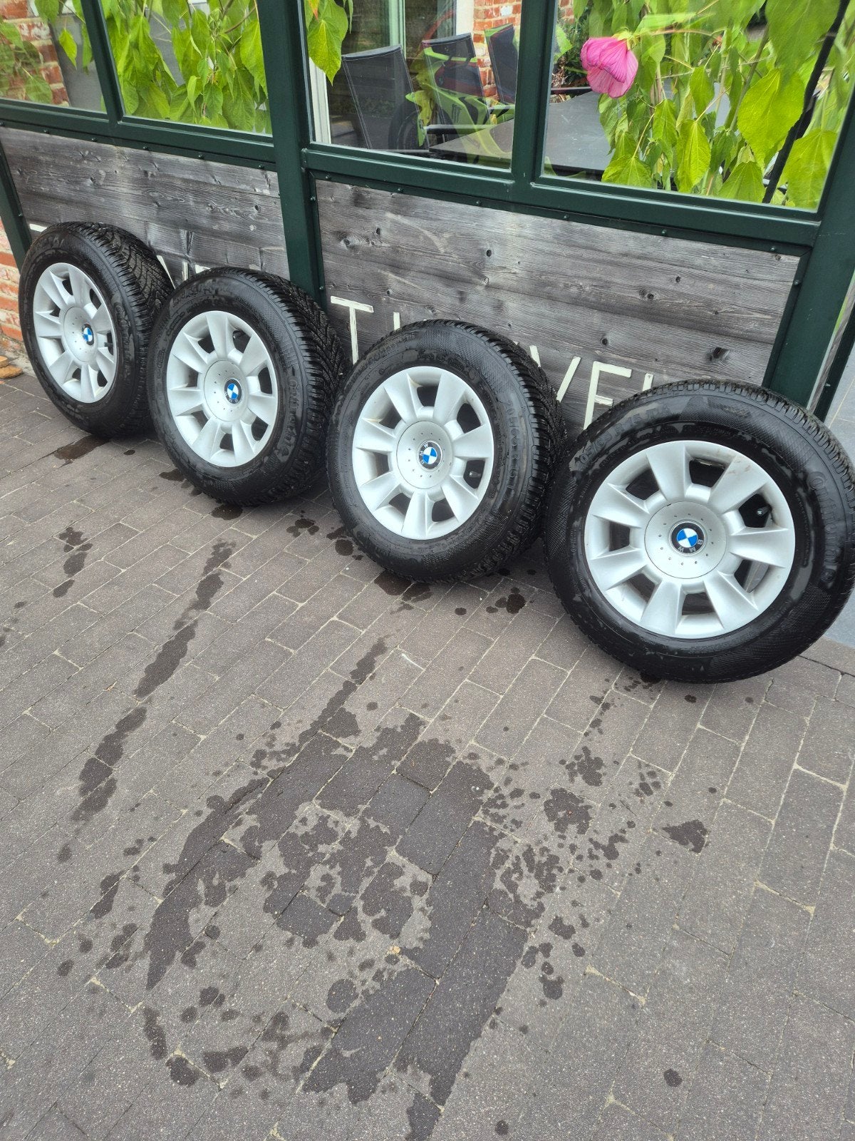 bmw velgen 15 inch, Auto-onderdelen, Ophalen of Verzenden, 15 inch, Band(en)