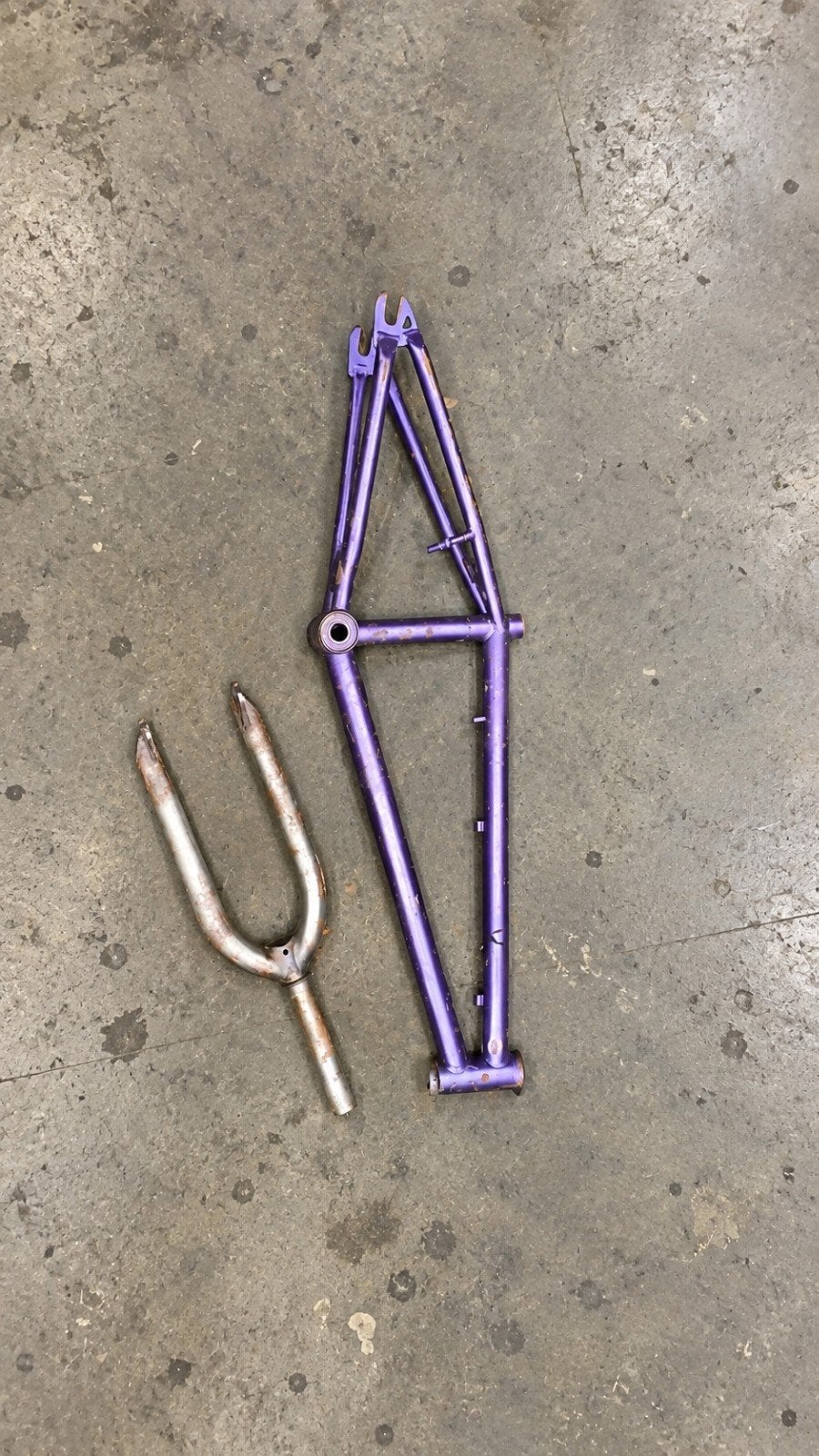 BMX Frame WeThePeople + Vork (20inch), Ophalen, Gebruikt, 20 tot 24 inch, WeThepeople