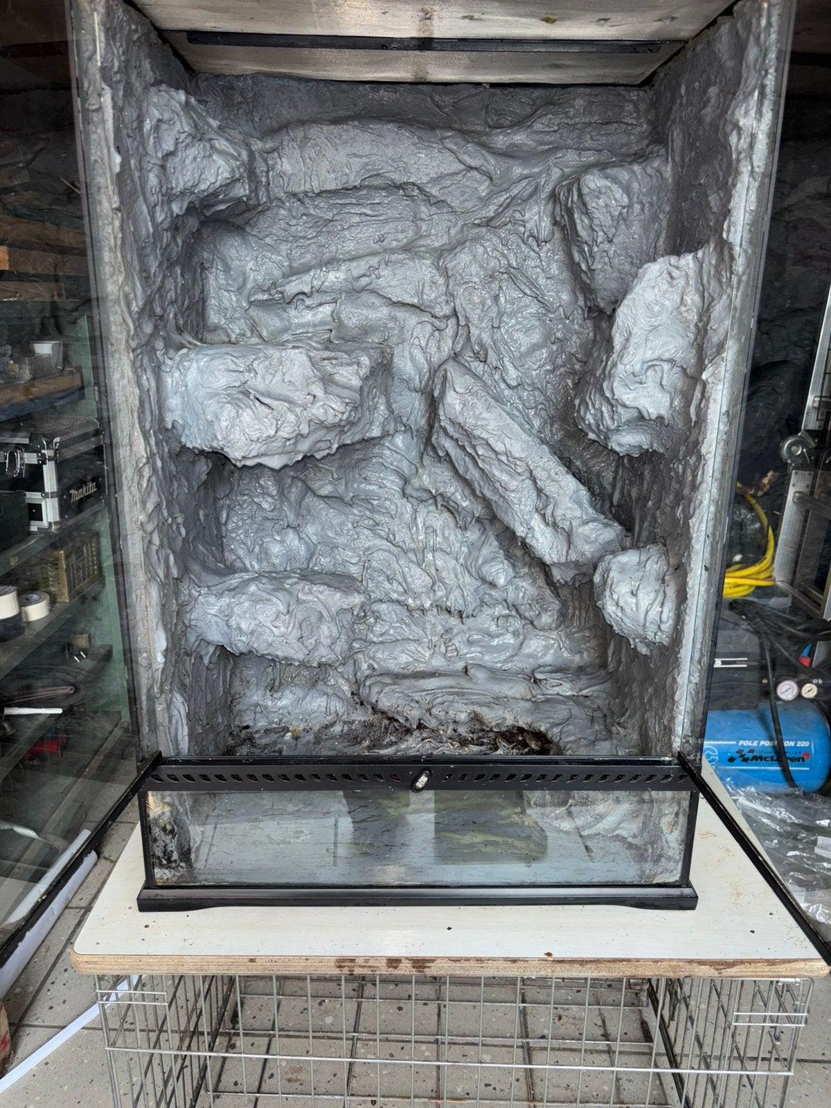 Terrarium h92xb60xd45, Enlèvement, Utilisé