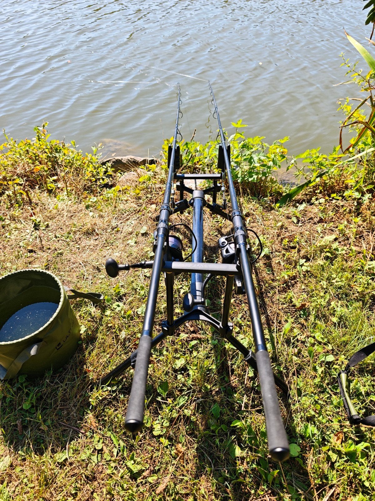 2 nash dwarf 10 pieds, Comme neuf, Canne à lancer