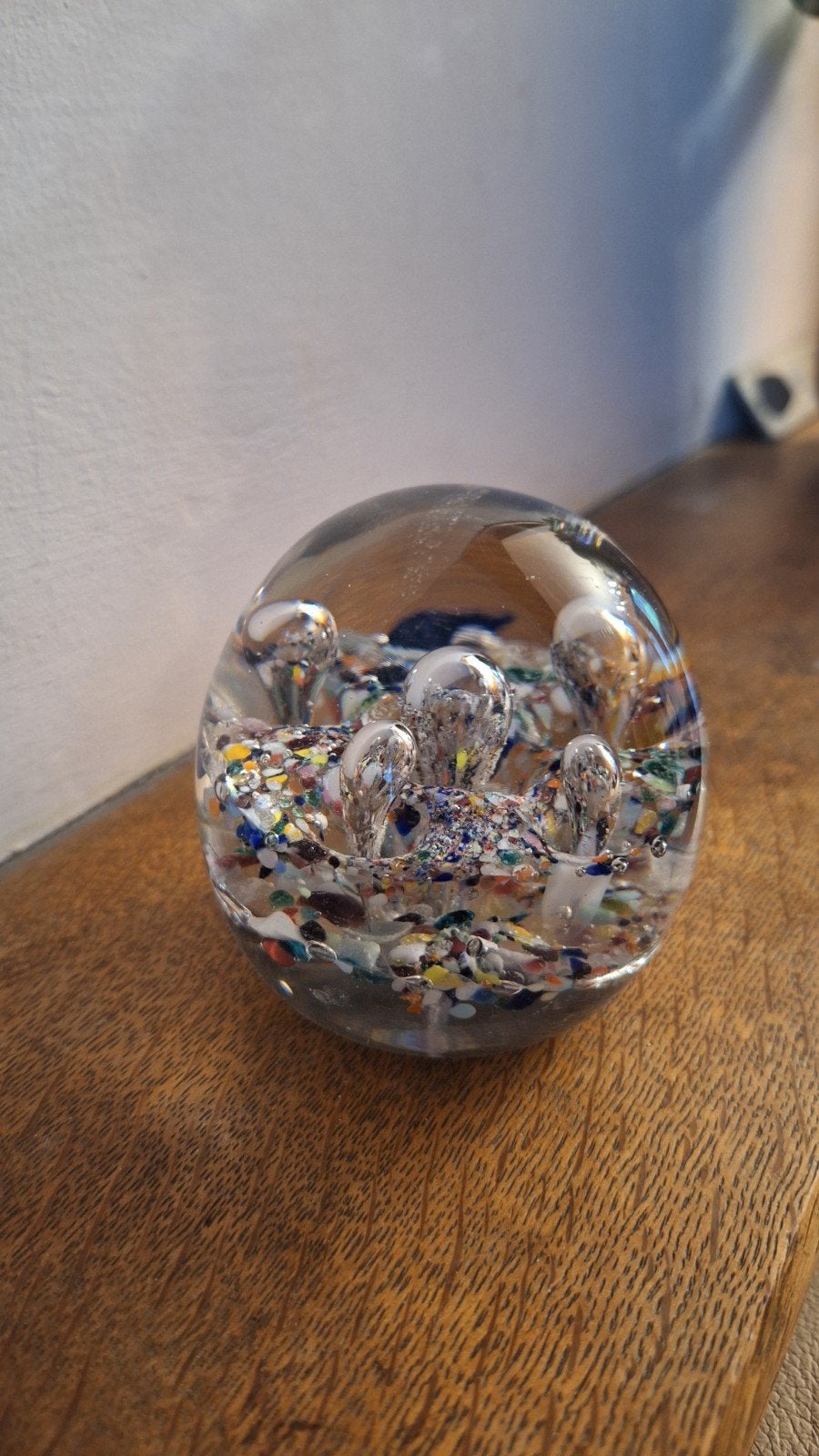 Presse-papier sulfure en verre soufflé multicolore - Style M, Maison & Meubles, Accessoires pour la Maison | Autre, Verre, Multicolore