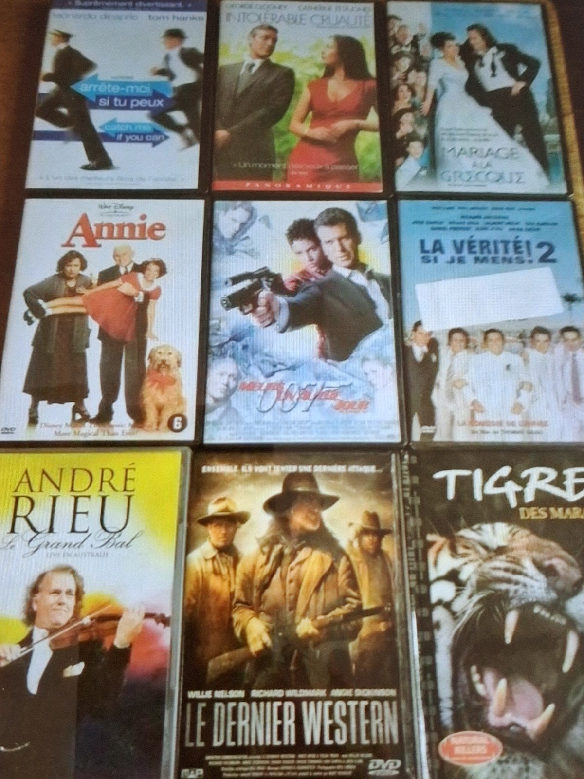 Diverse dvd's in perfecte staat: Die another day; André Rieu, Alle leeftijden, Ophalen of Verzenden, Zo goed als nieuw, Frans