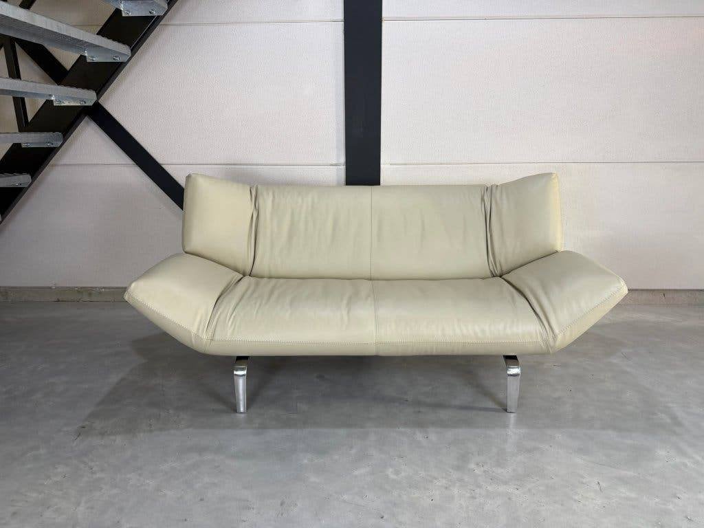Canapé Leolux Devon 2,5 places - cuir Wapiti Alba, Maison & Meubles, 75 à 100 cm, Comme neuf, Enlèvement, Deux personnes