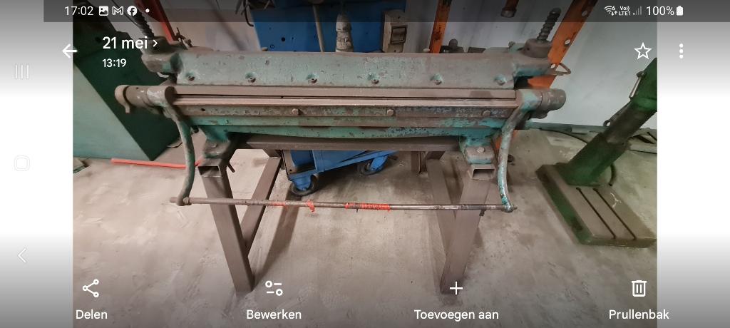 plooibank, Zakelijke goederen, Machines en Bouw | Metaalbewerking, Ophalen