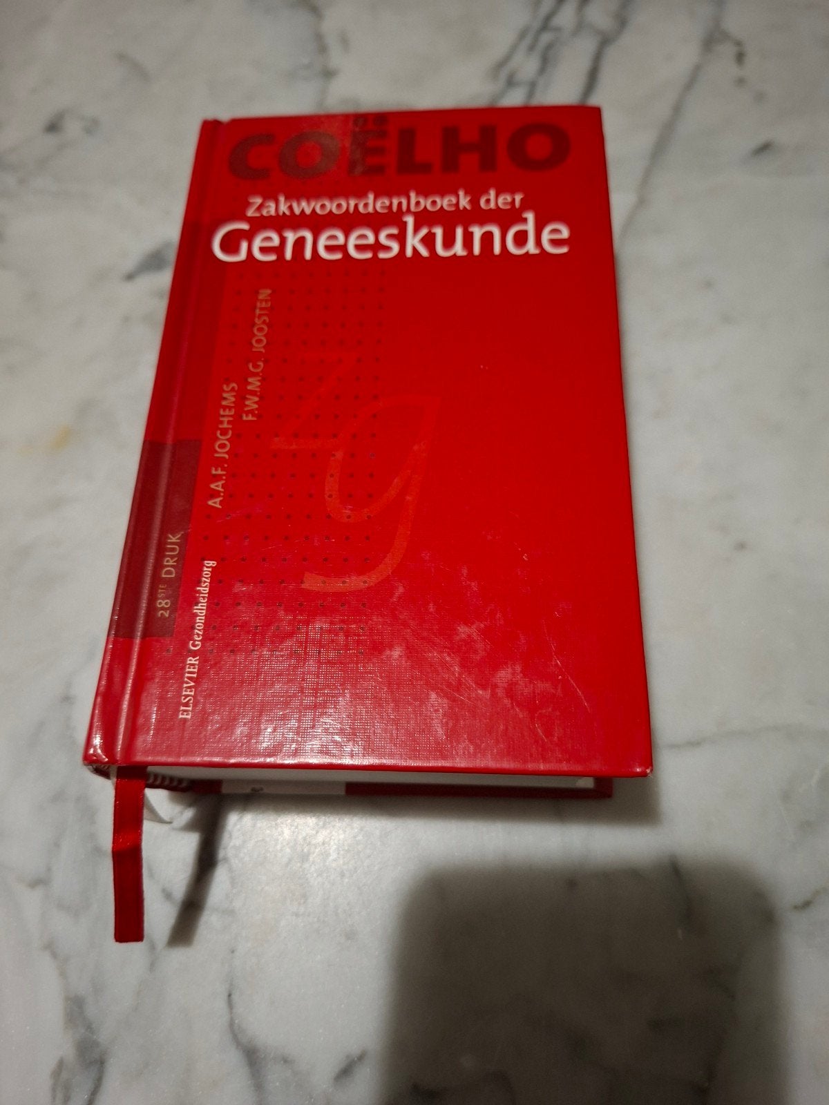 Coelho - Zakwoordenboek der Geneeskunde, Livres, Science, Enlèvement ou Envoi, Comme neuf, Autres sciences, Coelho