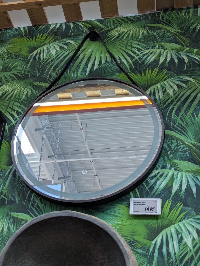 Miroir de salle de bain, Enlèvement, Neuf, Rond, 50 à 75 cm