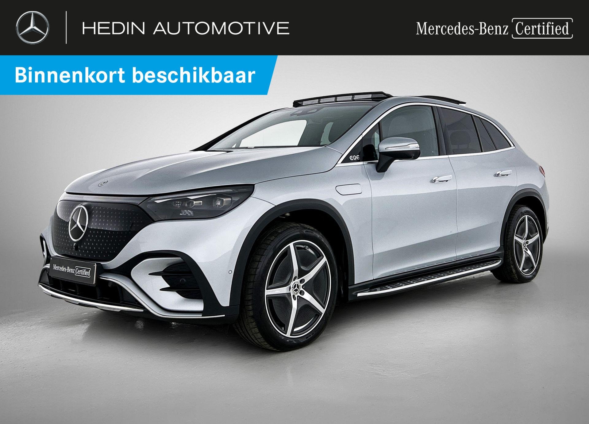 Mercedes-Benz EQE-Klasse 350 4MATIC SUV AMG Line Panoramisch, Autos, Achat, 2460 kg, Carnet d'entretien, Alarme