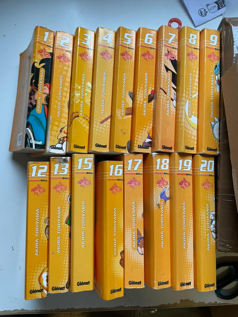 Dragon ball lot de tomes glenat a vendre, Ophalen of Verzenden