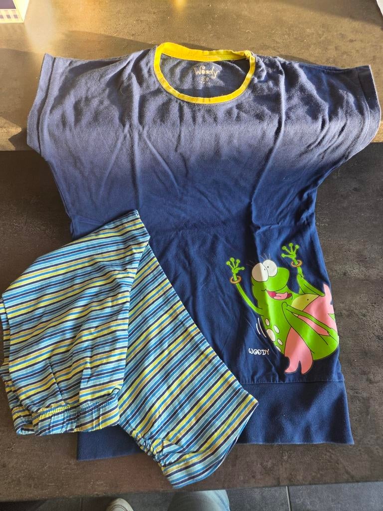 Woody pyjama's, Ophalen