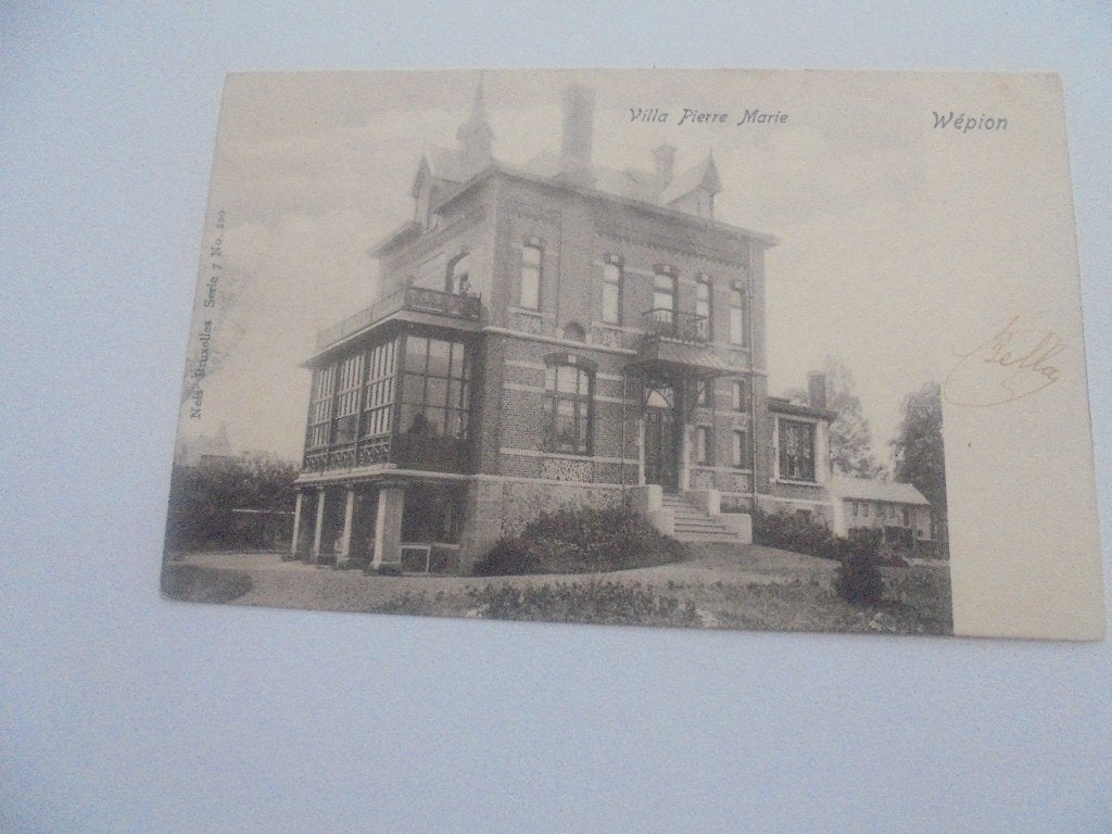 wépion- villa pierre marie, Enlèvement ou Envoi, Avant 1920, Affranchie, Namur