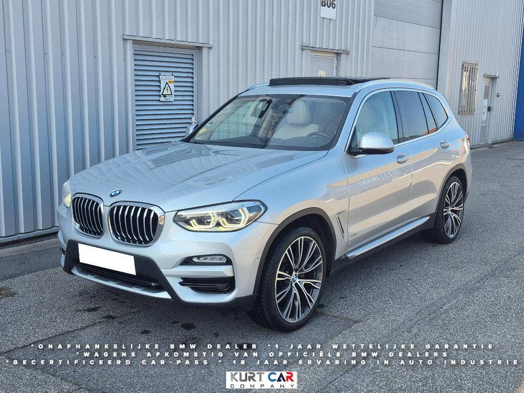 BMW X3 2.0D xDrive X-Line | Head up | Pano | 21" Velgen, Autos, BMW, Cuir, Argent ou Gris, Achat, Euro 6