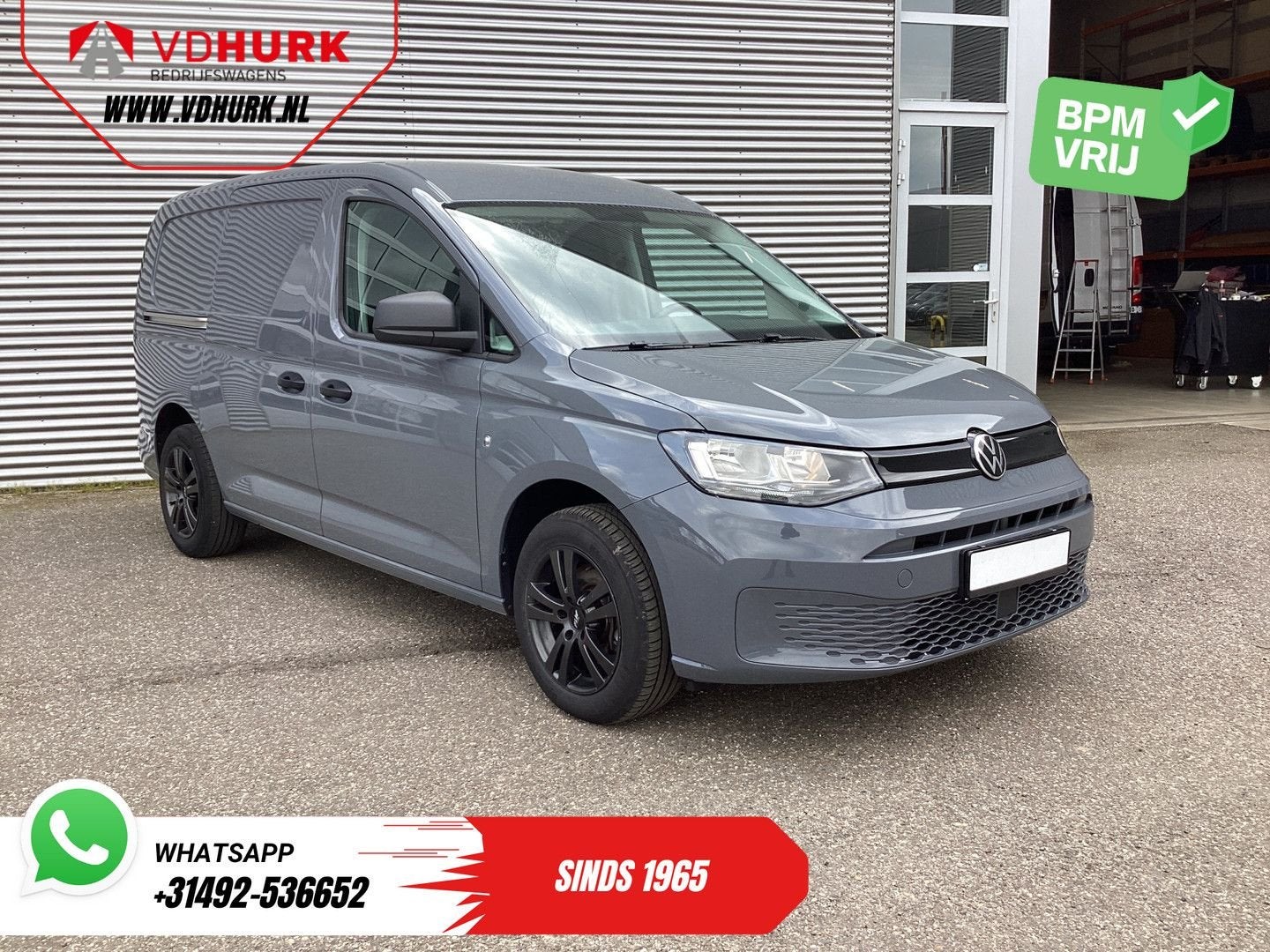 Volkswagen Caddy Cargo Maxi 2.0 TDI 125 pk DSG Aut. Carplay/, Argent ou Gris, Achat, Entreprise, Diesel