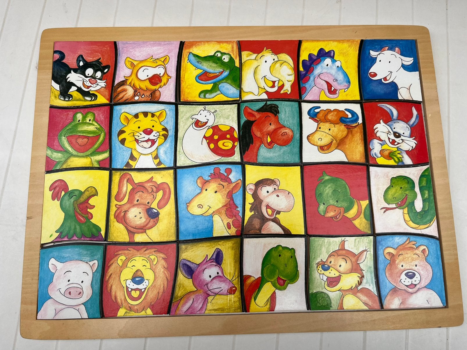 Houten zoekpuzzel in perfecte staat, Ophalen of Verzenden, Zo goed als nieuw