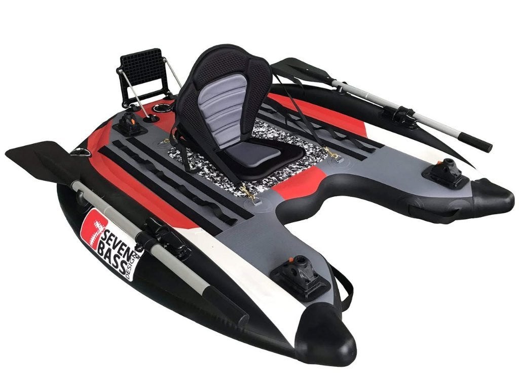 Float Tube Seven Bass Flatform Evo - A réparer, Enlèvement, Utilisé, Autres types