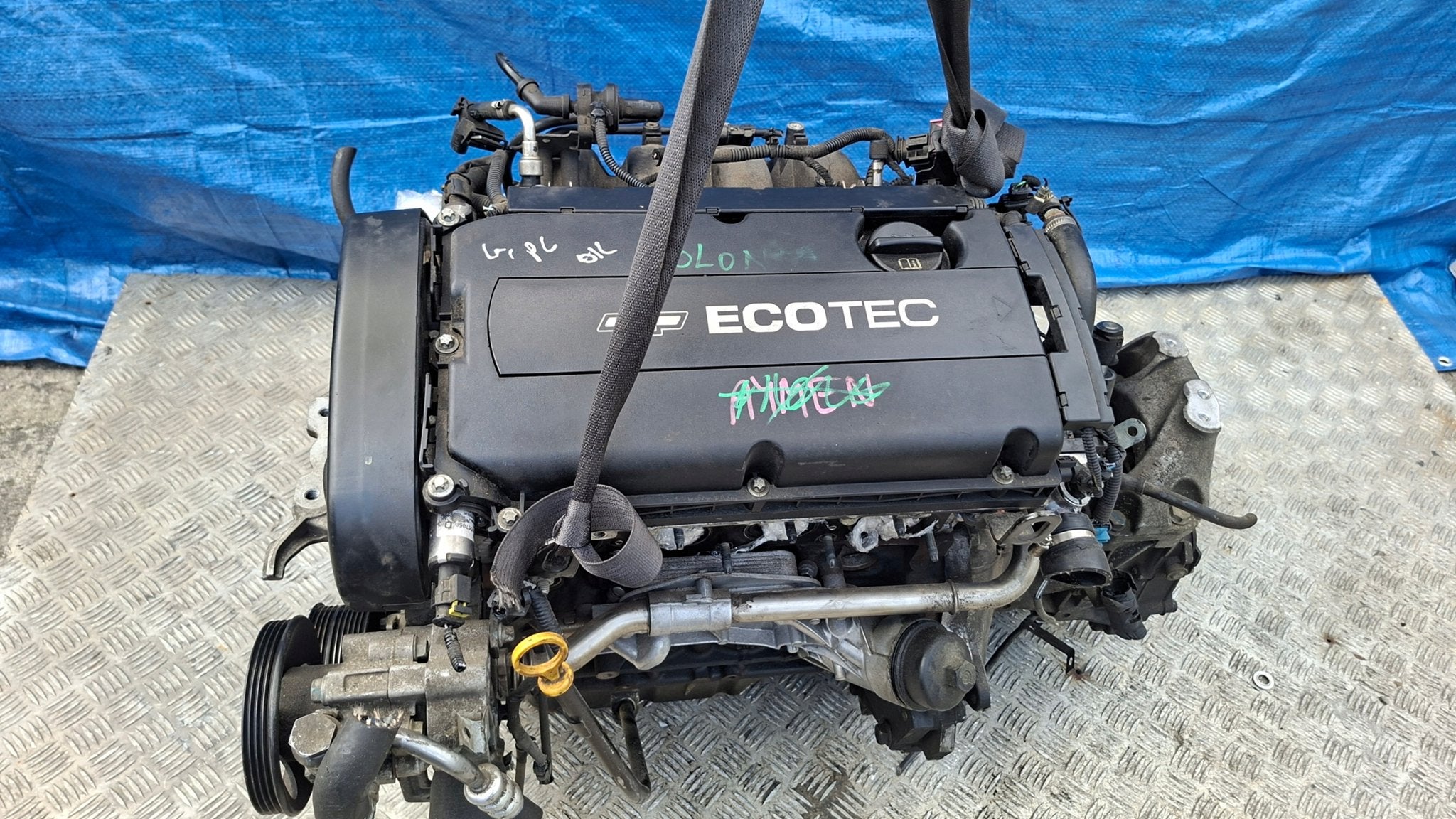 Moteur F16D4 Nu CHEVROLET CRUZE, Envoi, Utilisé, Daihatsu