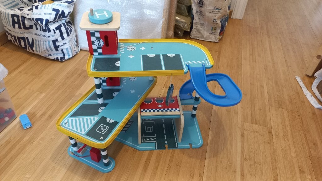 Garage Vilacity Vilac Jeu Enfant Bois, Enlèvement, Utilisé