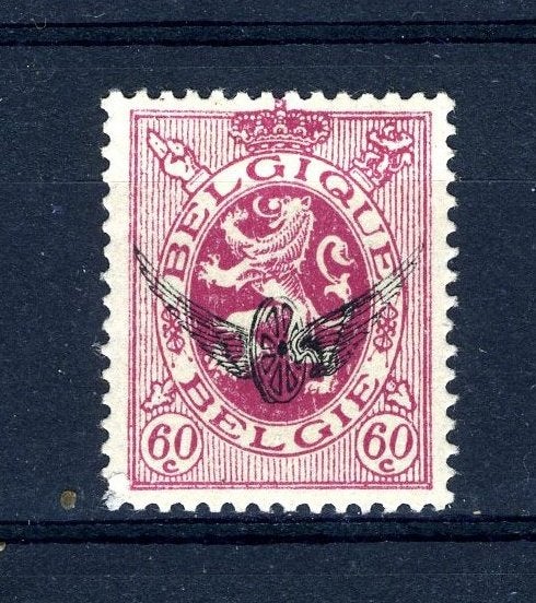 S13 MH 1929 - Type heraldieke leeuw, Verzenden, Postfris, Spoor van plakker