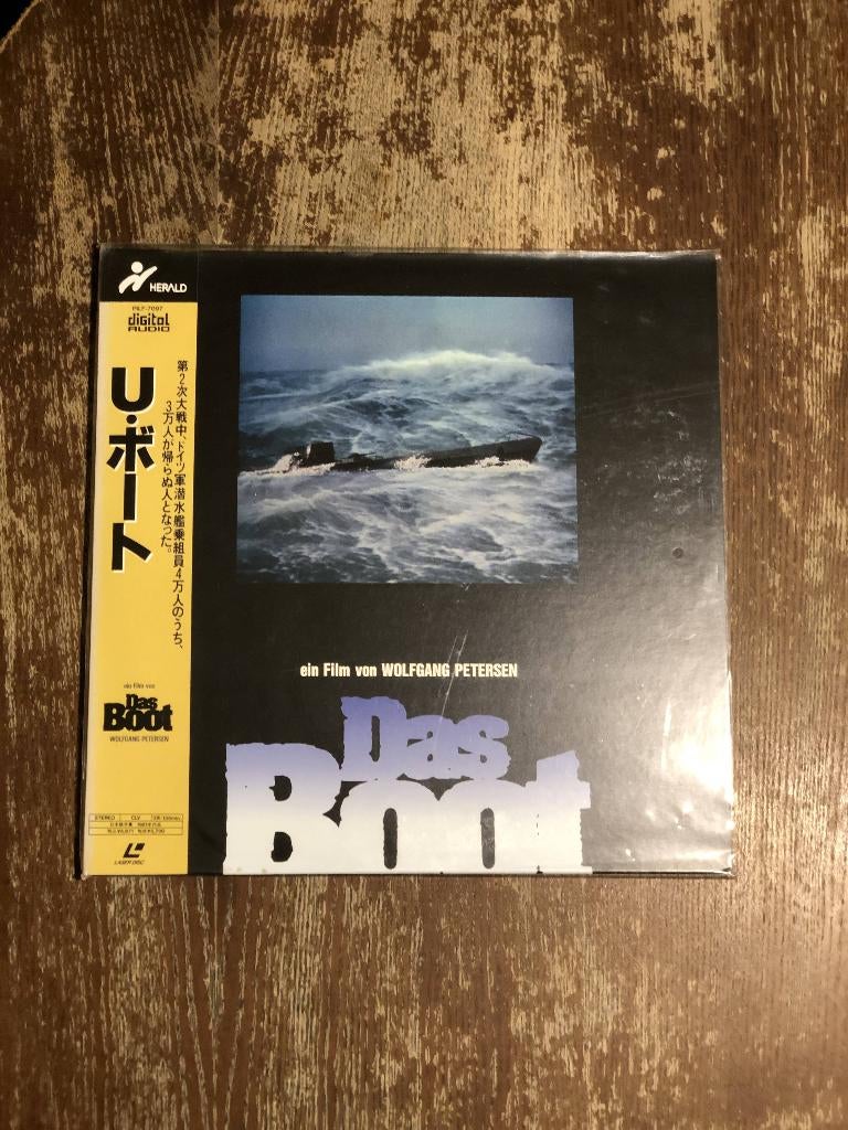 Laserdisc Das Boot, Cd's en Dvd's, Gebruikt, Overige formaten, Film, Duits